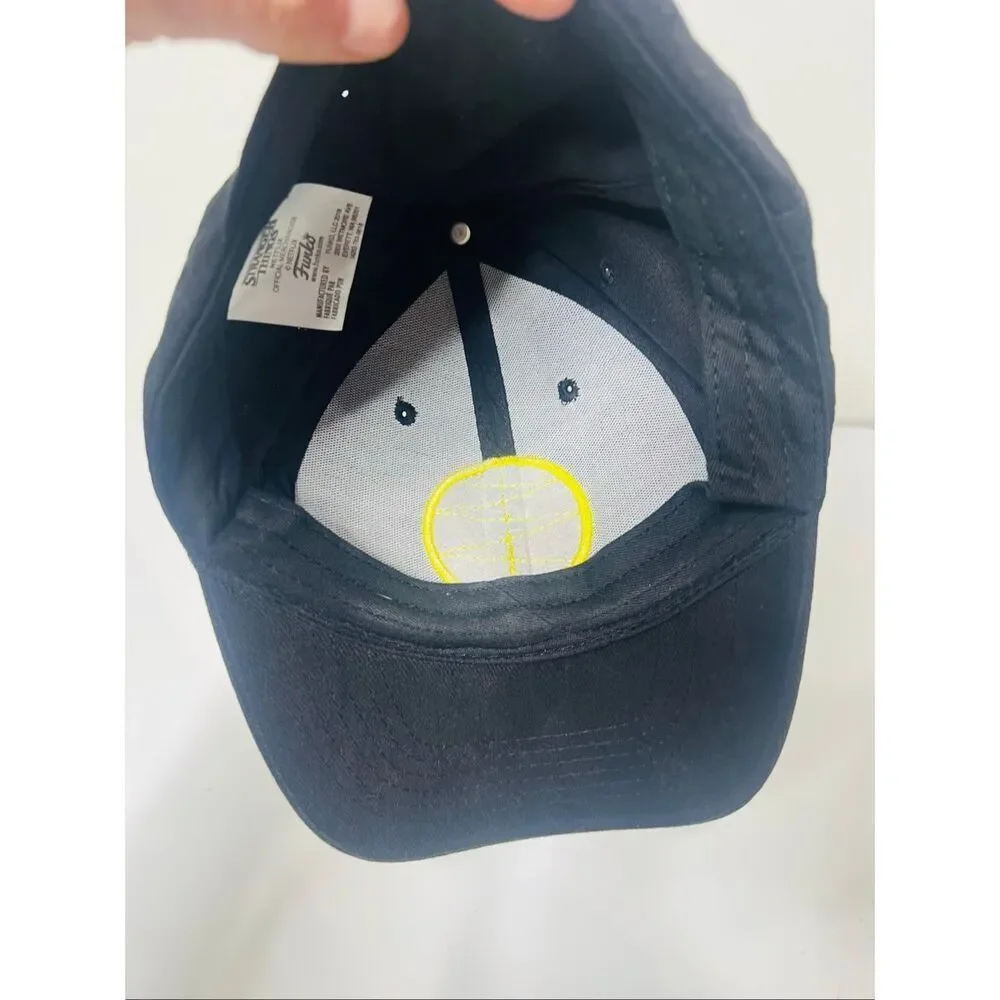 Funko Stranger Things Camp Know Where Black Baseball Cap Hat Trucker One Size Ex